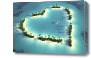 Картина Сердце острова